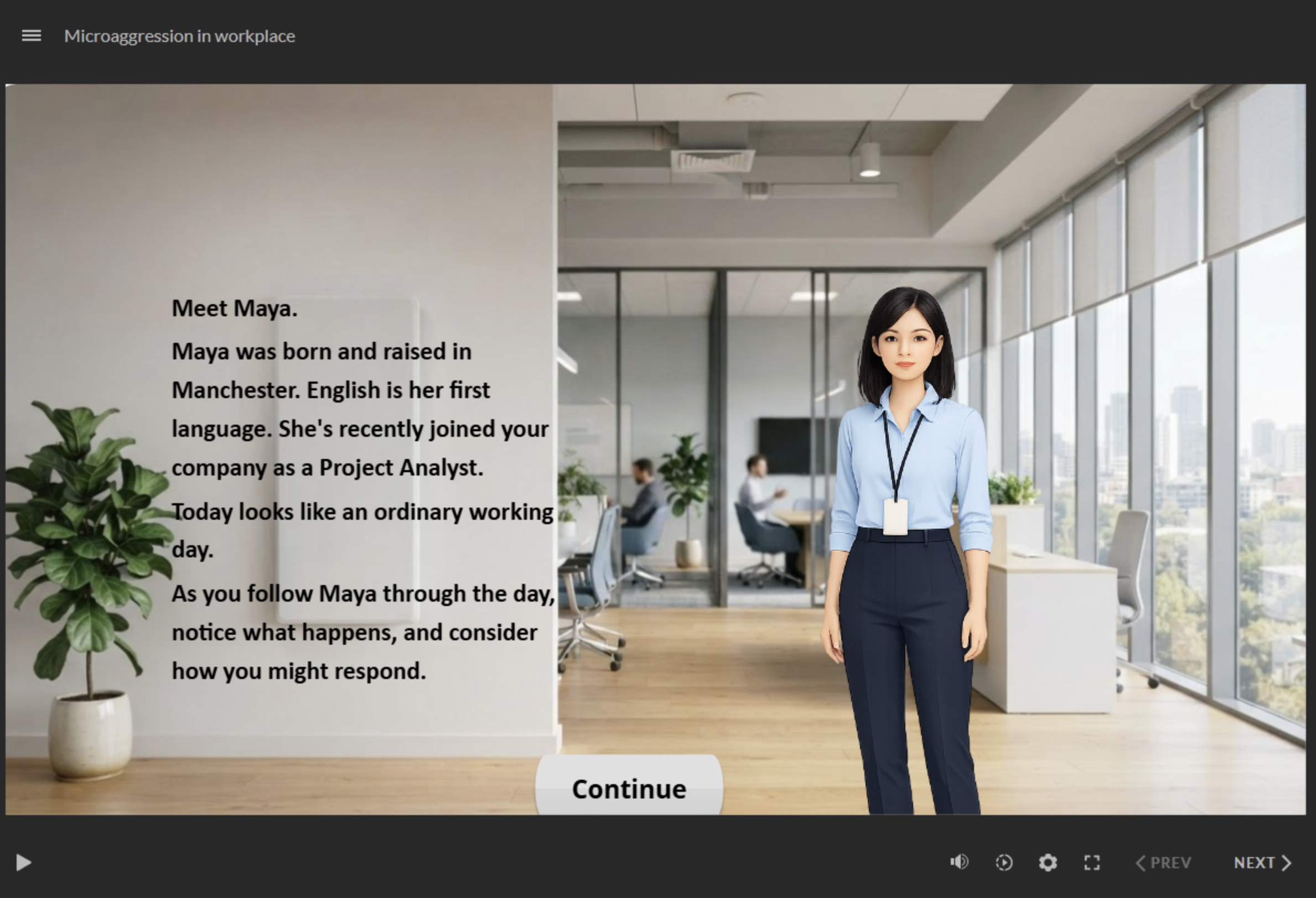 Everyday Inclusion workplace learning course preview